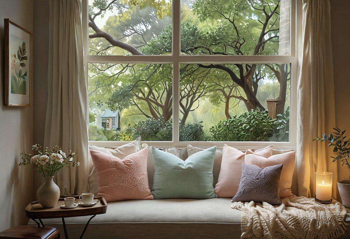 A warm and inviting scene featuring diverse couples of varying backgrounds sharing moments of affection and support, surrounded by symbolic representations of different types of insurance (like a shield, heart, and safety net) woven into their environment. Soft pastel colors convey a sense of security and warmth. The setting is a cozy home with a hint of nature outside the window, reflecting a harmonious balance of love and protection. super-realistic. soft pastel colors. warm lighting.